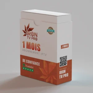 Abonnement IPTV 1 Mois avec IRON TV PRO APK Officiel – Téléchargez l'APK maintenant